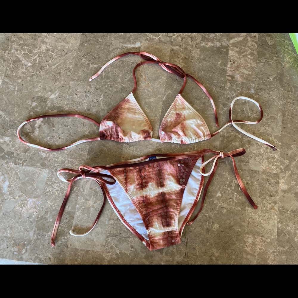 New Spangled Brazilian bikinis “fruits de mer”